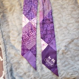 Coach Small Skinny Scarf Tie